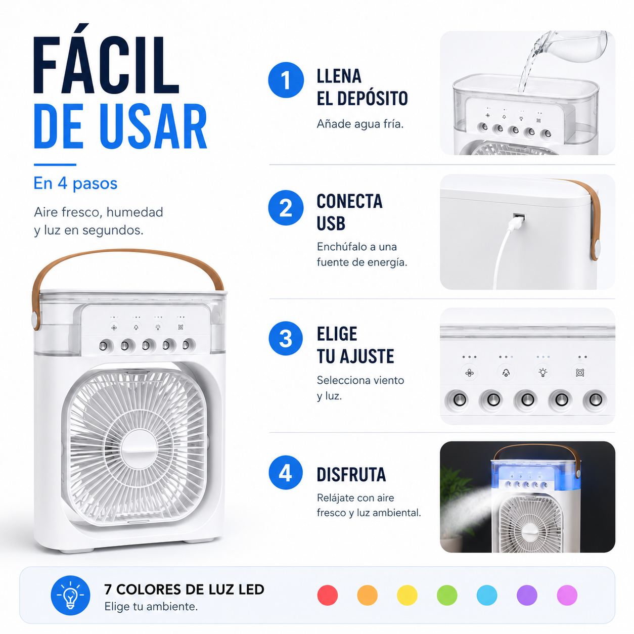 Ventilador portátil