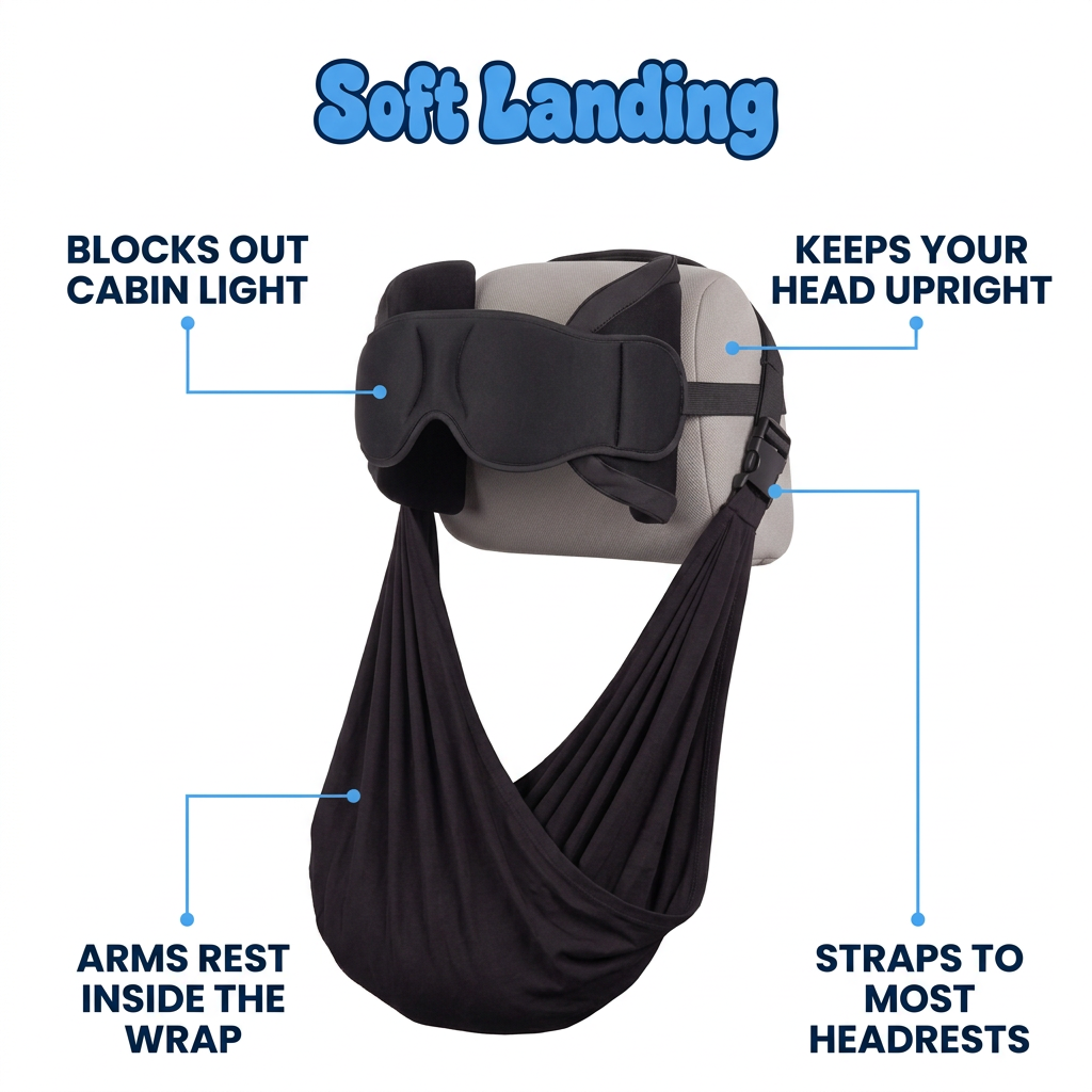 Soft Landing Travel Sleep Set features