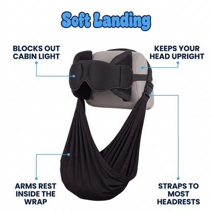 Soft Landing Travel Sleep Set features